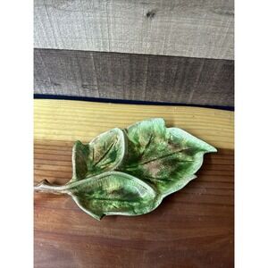 Jameson Pottery Capistrano Trinket Candy Dish Leaf Shaped